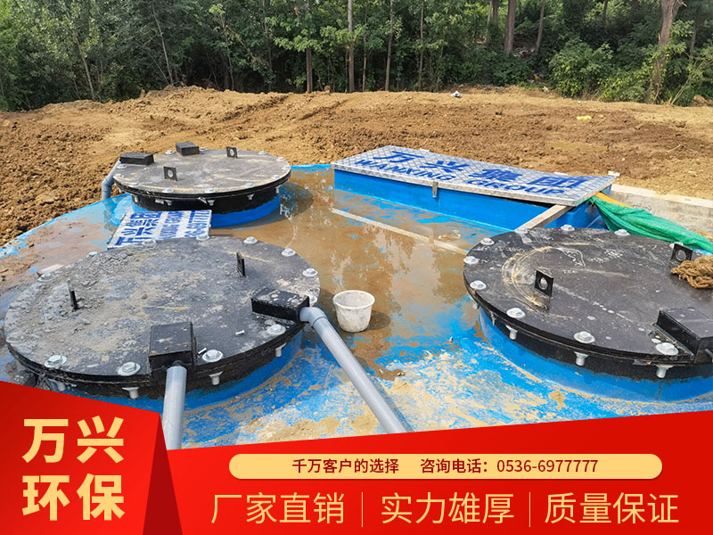 一(yī)體化泵站安裝完成