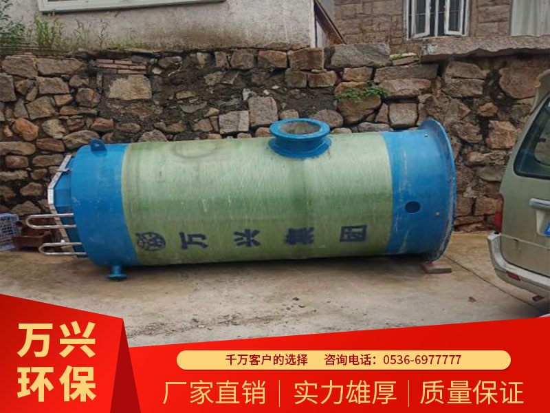 一(yī)體化泵站等待安裝